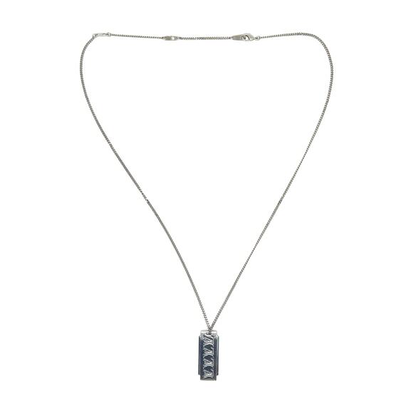 Louis Vuitton Monogram Plate Necklace - Picture 1 of 10